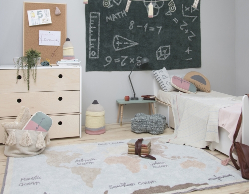 Килим для дитячої кімнати Vintage Map 140 x 200 cm, Lorena Canals (52384) / Коврики в дитячу № 18