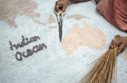 Килим для дитячої кімнати Vintage Map 140 x 200 cm, Lorena Canals (52384) / Коврики в дитячу № 7