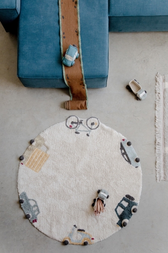 Килим для дитячої кімнати Eco-City 140 Cm, Lorena Canals (52414) / Коврики в дитячу № 9 Kids Republic Килим для дитячої кімнати Eco-City 140 Cm, Lorena Canals (52414) / Коврики в дитячу № 9