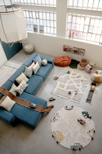 Килим для дитячої кімнати Eco-City 140 Cm, Lorena Canals (52414) / Коврики в дитячу № 7 Kids Republic Килим для дитячої кімнати Eco-City 140 Cm, Lorena Canals (52414) / Коврики в дитячу № 7