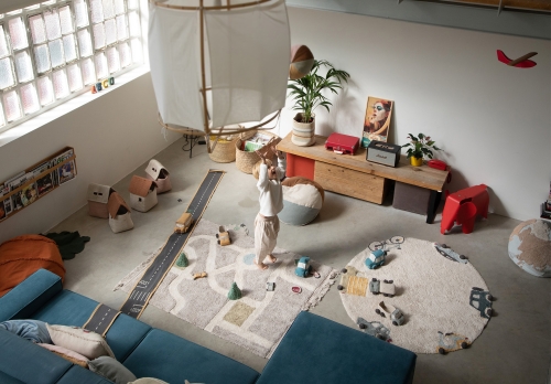 Килим для дитячої кімнати Eco-City 140 Cm, Lorena Canals (52414) / Коврики в дитячу № 4 Kids Republic Килим для дитячої кімнати Eco-City 140 Cm, Lorena Canals (52414) / Коврики в дитячу № 4