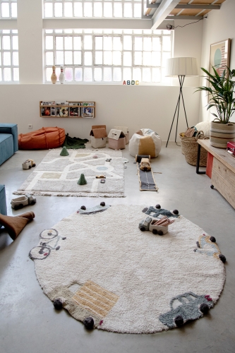 Килим для дитячої кімнати Eco-City 140 Cm, Lorena Canals (52414) / Коврики в дитячу № 16 Kids Republic Килим для дитячої кімнати Eco-City 140 Cm, Lorena Canals (52414) / Коврики в дитячу № 16