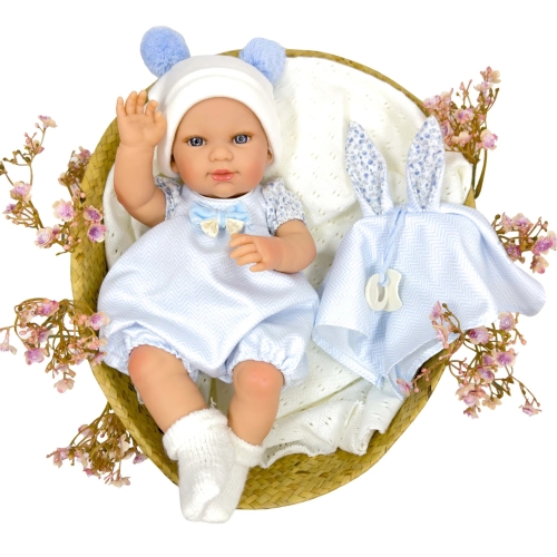 Reborn doll, DOUDOU series, boy, in a box, 37cm, Nines d`Onil (36225) / Dolls Kids Republic Reborn doll, DOUDOU series, boy, in a box, 37cm, Nines d`Onil (36225) / Dolls