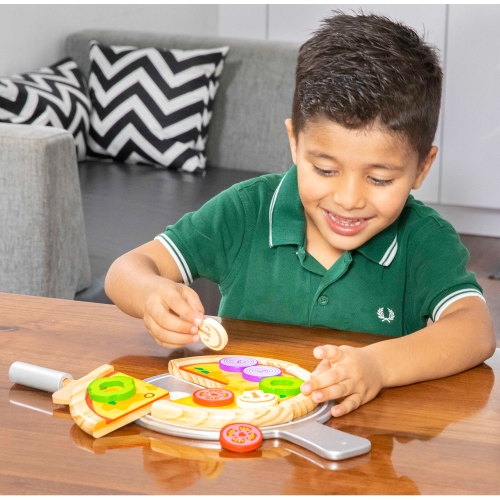 Игрушечный набор Пицца, New Classic Toys (05976) / Игровые наборы № 4 Kids Republic Игрушечный набор Пицца, New Classic Toys (05976) / Игровые наборы № 4