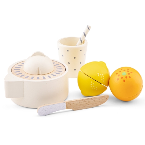 Игрушечный набор Соковыжималка с фруктами, New Classic Toys (07093) / Игровые наборы № 2 Kids Republic Игрушечный набор Соковыжималка с фруктами, New Classic Toys (07093) / Игровые наборы № 2