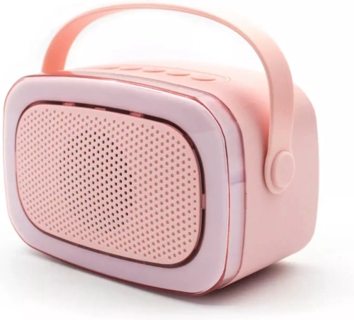 Караоке с подсветкой и двумя микрофонами, розовое, Lalarma (26651) / Караоке микрофоны № 3