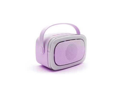 Караоке с подсветкой и двумя микрофонами, фиолетовый, Lalarma (26682) / Караоке микрофоны № 2