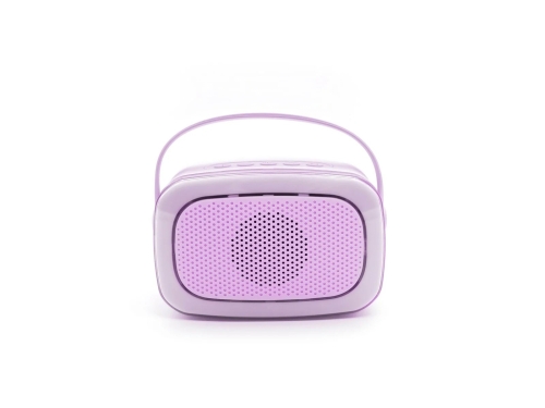 Караоке с подсветкой и двумя микрофонами, фиолетовый, Lalarma (26682) / Караоке микрофоны № 4