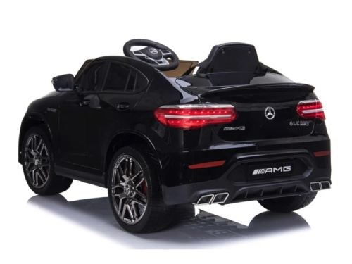 Детский электрический игрушечный автомобиль Mercedes-Benz GLC 63 черного цвета, ROLLZONE (64235) / Электромобили № 4