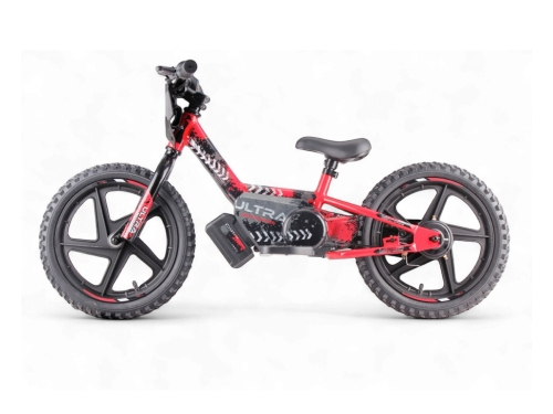 Детский электрический игрушечный велосипед, красный, ROLLZONE (93680) / Электромобили № 2