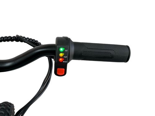 Детский электрический игрушечный велосипед, красный, ROLLZONE (93680) / Электромобили № 6