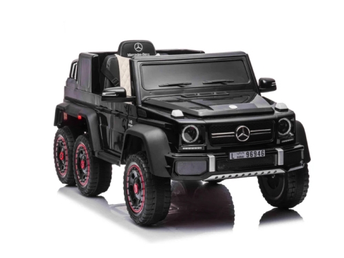 Детский электрический игрушечный автомобиль Mercedes-Benz G63 черного цвета, ROLLZONE (29777) / Электромобили № 3