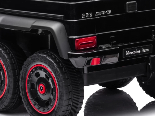 Детский электрический игрушечный автомобиль Mercedes-Benz G63 черного цвета, ROLLZONE (29777) / Электромобили № 8