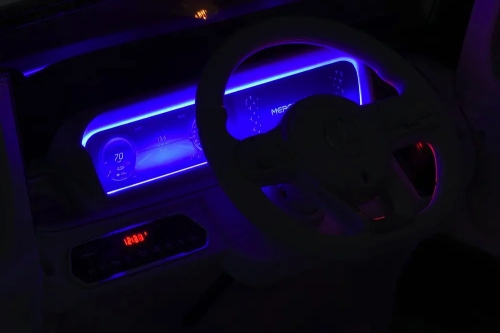 Детский электромобиль Mercedes Benz EQG серого цвета, ROLLZONE (41043) / Электромобили № 9