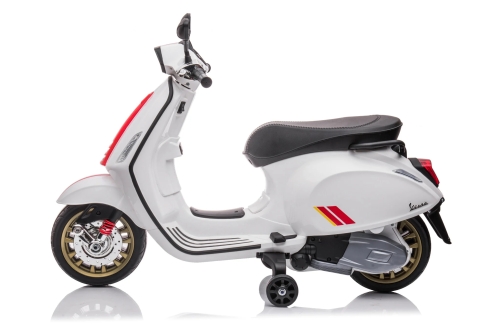 Детский электрический самокат Vespa Sprint белого цвета, ROLLZONE (33935) / Электромобили № 2 Kids Republic Детский электрический самокат Vespa Sprint белого цвета, ROLLZONE (33935) / Электромобили № 2