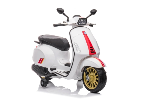 Детский электрический самокат Vespa Sprint белого цвета, ROLLZONE (33935) / Электромобили № 3 Kids Republic Детский электрический самокат Vespa Sprint белого цвета, ROLLZONE (33935) / Электромобили № 3