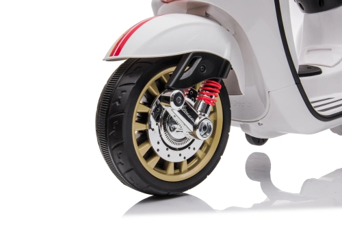 Детский электрический самокат Vespa Sprint белого цвета, ROLLZONE (33935) / Электромобили № 8 Kids Republic Детский электрический самокат Vespa Sprint белого цвета, ROLLZONE (33935) / Электромобили № 8