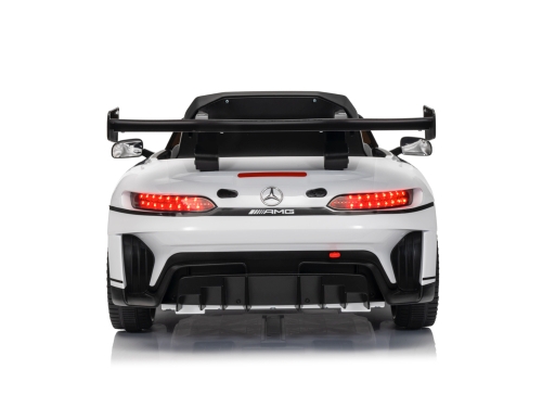 Детский электрический игрушечный автомобиль Mercedes-Benz GT3 AMG белого цвета, ROLLZONE (93903) / Электромобили № 6