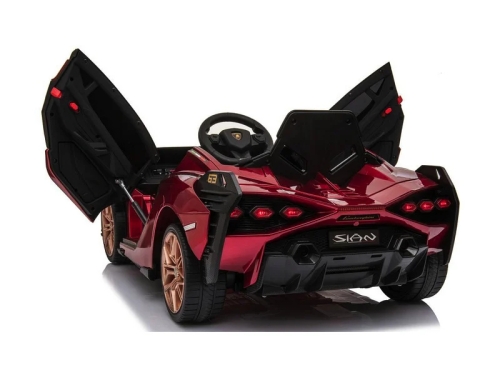 Детская электрическая игрушечная машинка Lamborghini, золотисто-красный цвет, ROLLZONE (36034) / Электромобили № 7