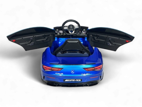 Детский электрический игрушечный автомобиль Mercedes CLA 45 S AMG синего цвета, ROLLZONE (54407) / Электромобили № 6 Kids Republic Детский электрический игрушечный автомобиль Mercedes CLA 45 S AMG синего цвета, ROLLZONE (54407) / Электромобили № 6