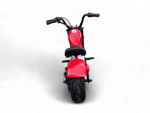 Детский электрический игрушечный мотоцикл Чоппер, красный, ROLLZONE (86419) / Электромобили № 7