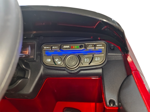 Детский электрический игрушечный автомобиль Mercedes AMG CLE 53 красного цвета, ROLLZONE (15551) / Электромобили № 7