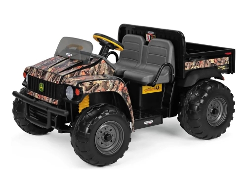 Детский игрушечный электрический трактор John Deere Gator HPX Camo двухместный, ROLLZONE (28931) / Электромобили