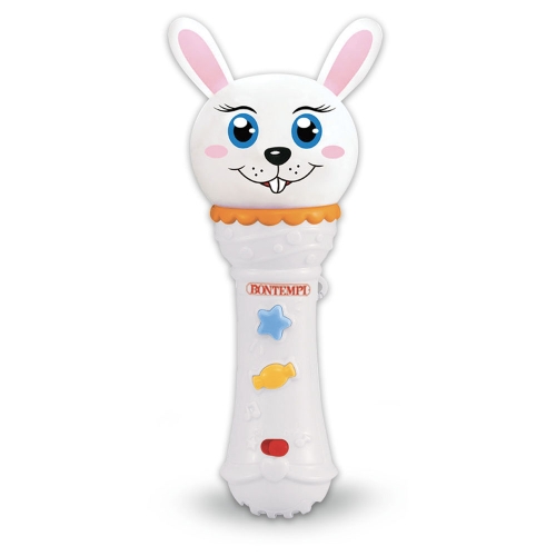 Childrens musical toy My first microphone Animal, Bontempi (411925)