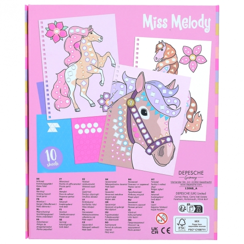 Наклейки Miss Melody Твоя картинка, Depesche (27898) / Пеналы и канцелярия № 7