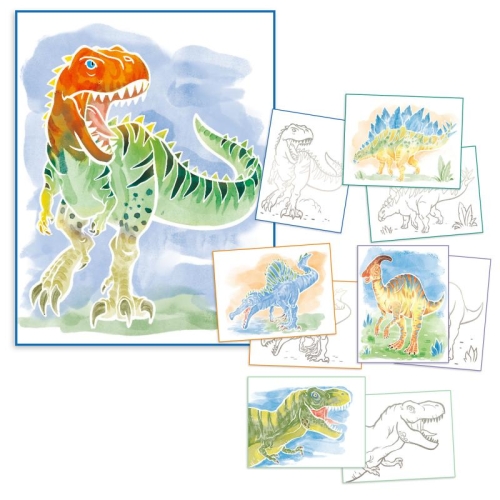 Dino World Coloring Book, Depesche (50964) / Stationery № 4 Kids Republic Dino World Coloring Book, Depesche (50964) / Stationery № 4