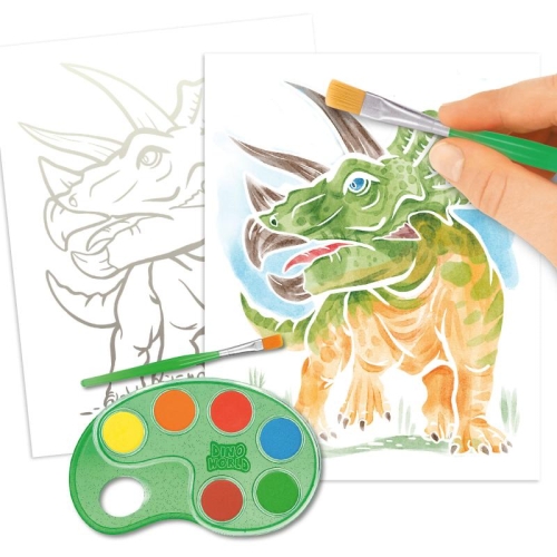 Dino World Coloring Book, Depesche (50964) / Stationery № 5 Kids Republic Dino World Coloring Book, Depesche (50964) / Stationery № 5
