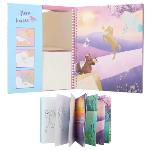 Альбом для творчості Miss Melody Наклей та сяй, Depesche (54382) / Канцелярія № 3