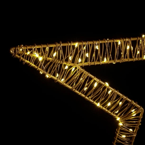 Світильник Зірка світлодіодний діаметр 50см, Enzo De Gasperi (EDG Italy) 05971 / Новорічний декор № 3