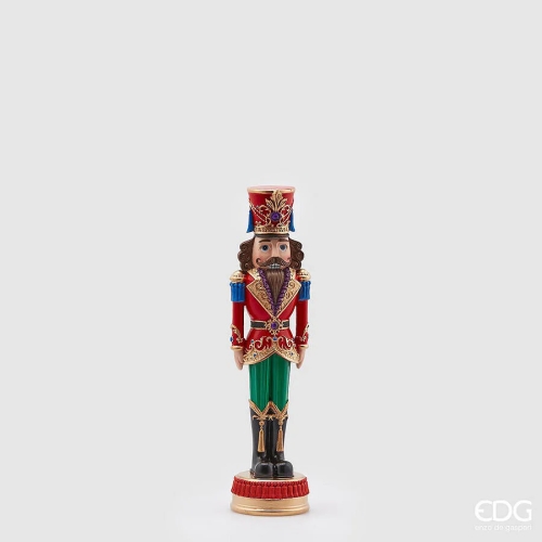Декор різдвяний солдатик висота 35см, Enzo De Gasperi (EDG Italy) 83672 / Новорічний декор № 3