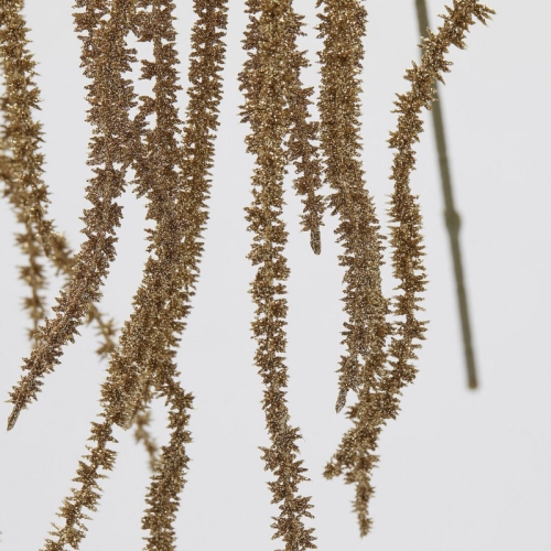 Декор гілка очитока золотиста висота 120см, Enzo De Gasperi (EDG Italy) 20299 / Новорічний декор № 2