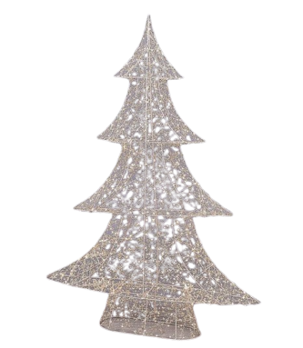 Ялинка світлодіодна з перлинами золота 960 мікроламп LED висота 120см, Enzo De Gasperi (EDG Italy) 46807 / Новорічний декор