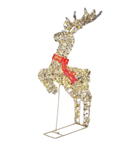 Декор Олень 400 мікроламп LED висота 72см, Enzo De Gasperi (EDG Italy) 46944 / Новорічний декор