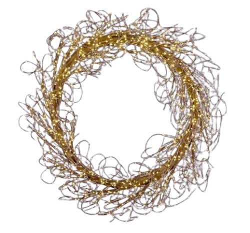 Декор Вінок світлодіодний 1800 мікроламп LED діаметр 75см, Enzo De Gasperi (EDG Italy) 55038 / Новорічний декор