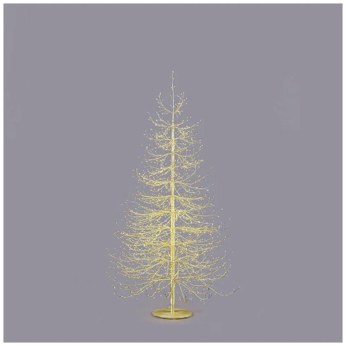 Ялинка світлодіодна золота 1940 мікроламп LED висота 180см, Enzo De Gasperi (EDG Italy) 80528 / Новорічний декор № 2