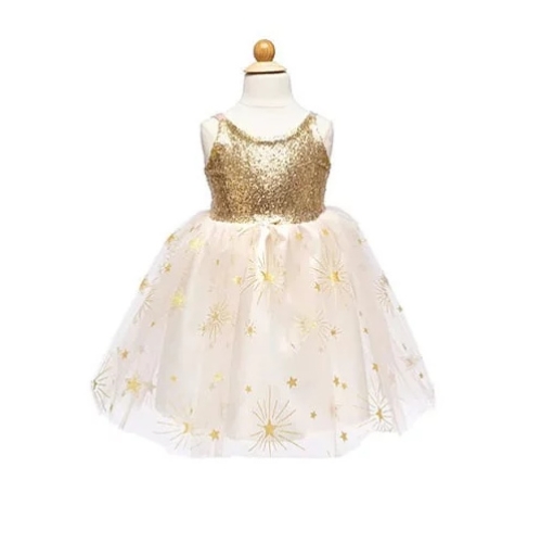 Вечернее платье, золото, размер US 7-8, Great Pretenders (30057) / Товары для праздника Kids Republic Вечернее платье, золото, размер US 7-8, Great Pretenders (30057) / Товары для праздника