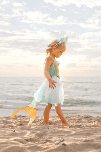 Платье Русалочка, цвет пастельный-аква, размер US 5-6, Great Pretenders (33985) / Товары для праздника № 10 Kids Republic Платье Русалочка, цвет пастельный-аква, размер US 5-6, Great Pretenders (33985) / Товары для праздника № 10