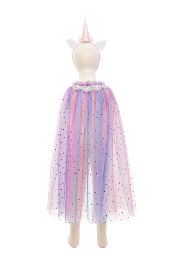 Great Pretenders Cape and Headband Set, Multicolor, Size US 4-6 (51425) / Party Supplies № 2 Kids Republic Great Pretenders Cape and Headband Set, Multicolor, Size US 4-6 (51425) / Party Supplies № 2