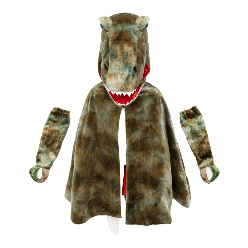 Cape Grandasaurus, color green US 7-8, Great Pretenders (56887) / Party Supplies Kids Republic Cape Grandasaurus, color green US 7-8, Great Pretenders (56887) / Party Supplies