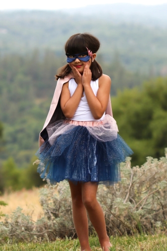 Superstar Skirt Cape Mask Set, Pink/Blue US 4-6, Great Pretenders (67885) / Party Supplies № 3 Kids Republic Superstar Skirt Cape Mask Set, Pink/Blue US 4-6, Great Pretenders (67885) / Party Supplies № 3