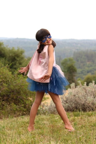 Superstar Skirt Cape Mask Set, Pink/Blue US 4-6, Great Pretenders (67885) / Party Supplies № 4 Kids Republic Superstar Skirt Cape Mask Set, Pink/Blue US 4-6, Great Pretenders (67885) / Party Supplies № 4