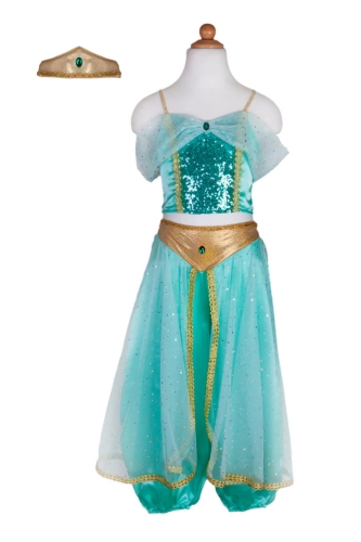 Costume Jasmine US 3-4, Great Pretenders (68383) / Party Supplies