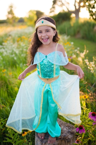 Costume Jasmine US 5-6, Great Pretenders (68385) / Party Supplies № 5 Kids Republic Costume Jasmine US 5-6, Great Pretenders (68385) / Party Supplies № 5