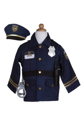 Police costume (with accessories) size US 5-6, Great Pretenders (81485) / Party Supplies Kids Republic Police costume (with accessories) size US 5-6, Great Pretenders (81485) / Party Supplies