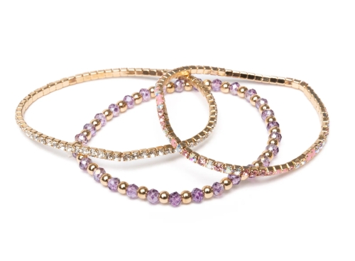 Набор браслетов Элегантность, 3шт, Great Pretenders (90018) / Товары для праздника Kids Republic Набор браслетов Элегантность, 3шт, Great Pretenders (90018) / Товары для праздника