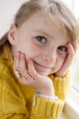 Набір каблучок Серце, 3шт, Great Pretenders (90203) / Все для свята № 3 Kids Republic Набір каблучок Серце, 3шт, Great Pretenders (90203) / Все для свята № 3